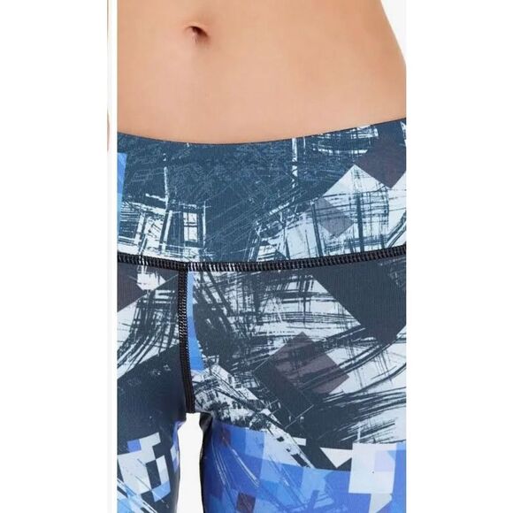 Vimmia Graphic Analog Blue Full Length Leggings sz M NWOT - Picture 8 of 8